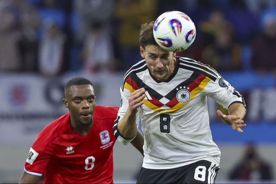 Deutschland besiegt Luxemburg knapp mit 2:0.