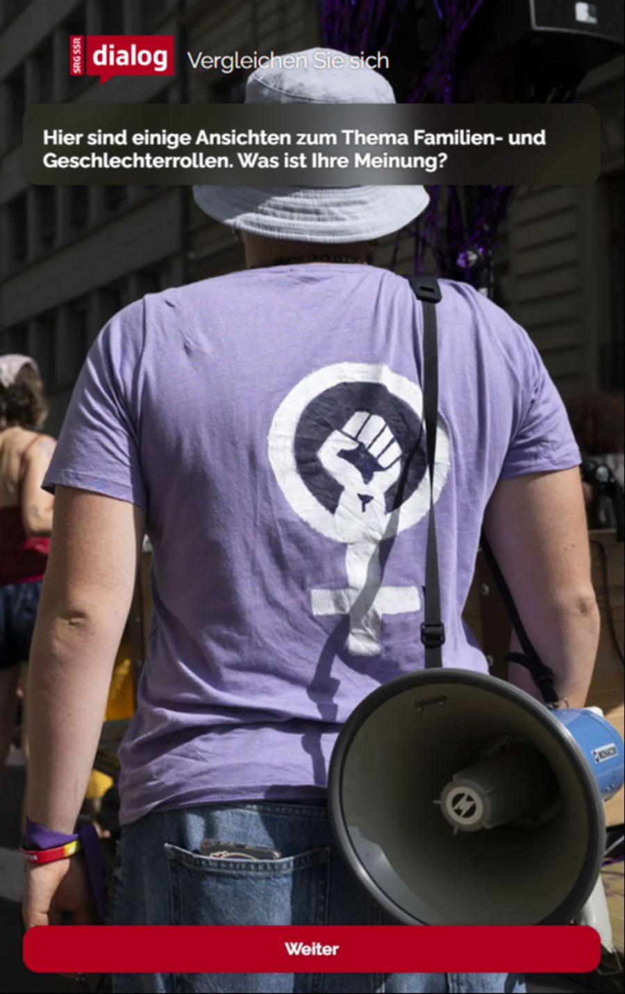 Ursprünglich sprach die SRG lediglich von «einigen Ansichten».