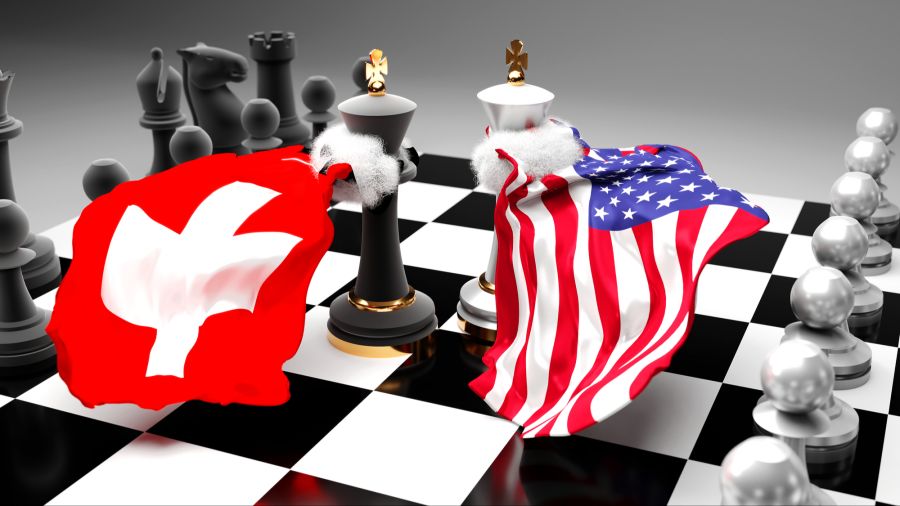 Schach Schweiz USA Konflikt
