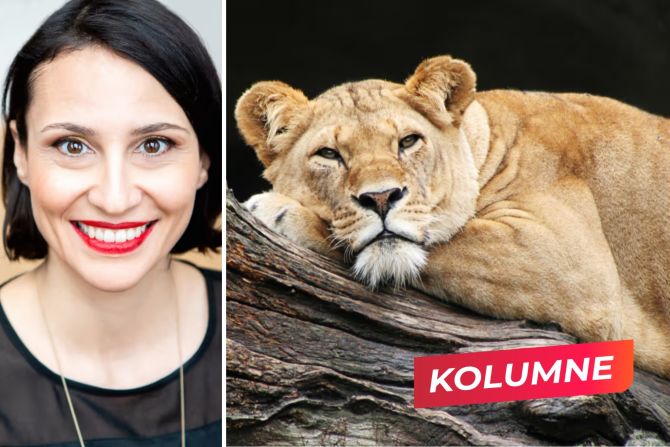 Kolumnistin Mirjam Walser