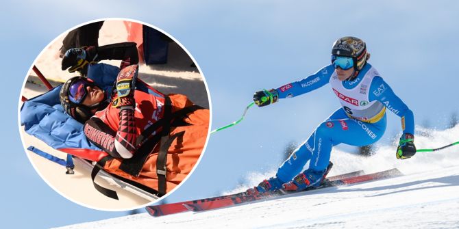 Federica Brignone Reha Comeback
