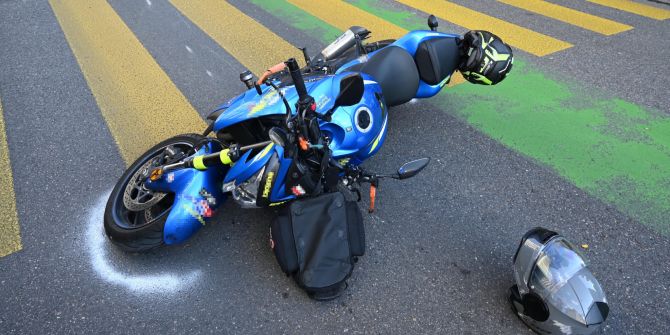 Rorschach Motorradunfall