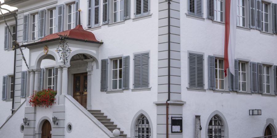 Der Kantonsrat berät im Rathaus in Sarnen das Budget des Kantons Obwalden. (Archivaufnahme)