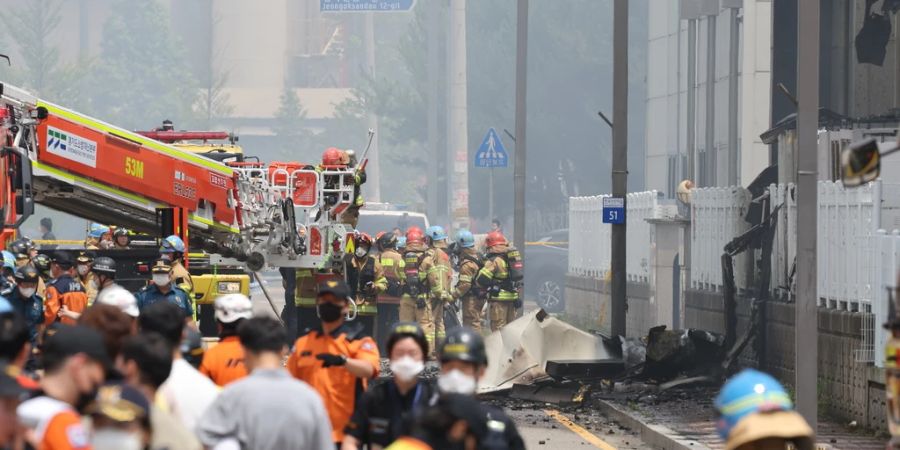 Feuerwehrleute Südkorea