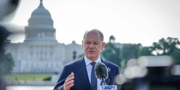 Olaf Scholz Nato Washington
