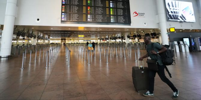 Flughafen Brüssel Streik
