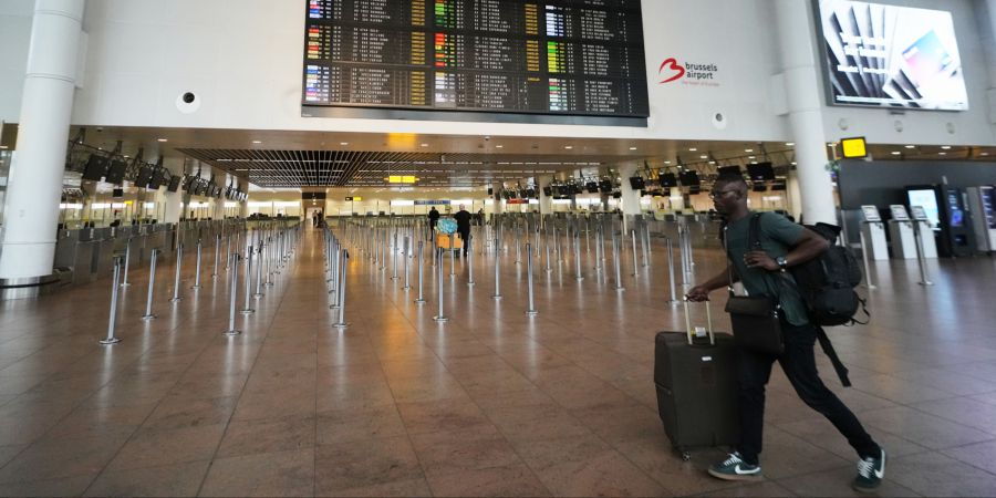 Flughafen Brüssel Streik