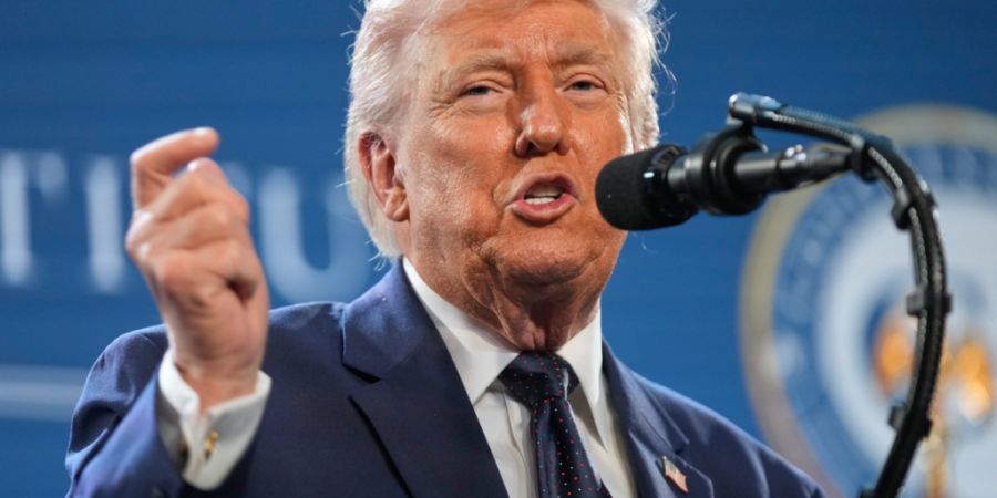 US-Präsident Donald Trump. Foto: Mark Schiefelbein/AP/dpa