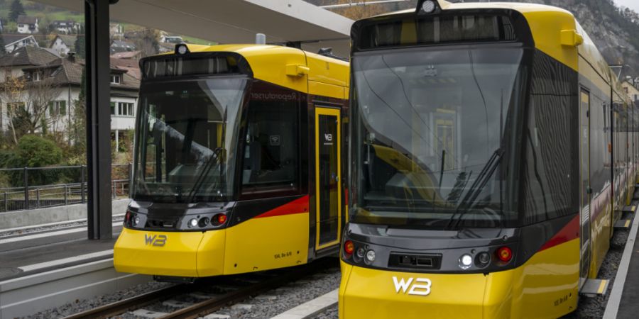 Konkret verkehrt die Waldenburgerbahn (Linie 19) ab dem 18. Mai in beide Richtungen eine Minute früher als bisher. (Archivbild)