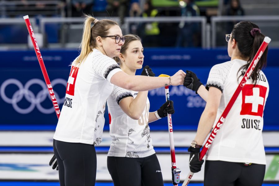 Schweiz Curling Olympia 2026