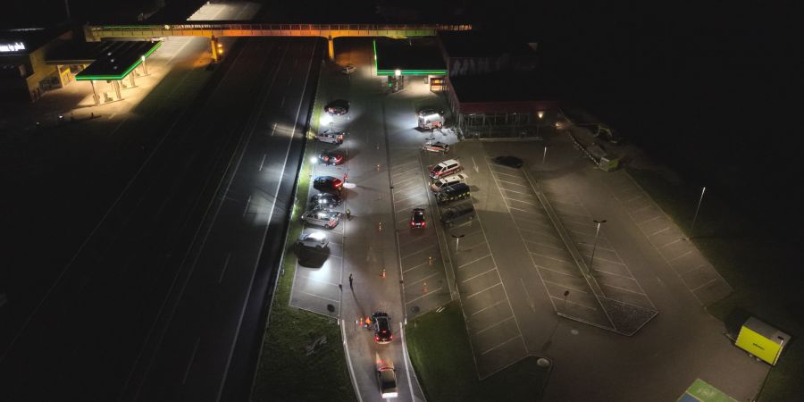 Kontrolle A13 Sevelen