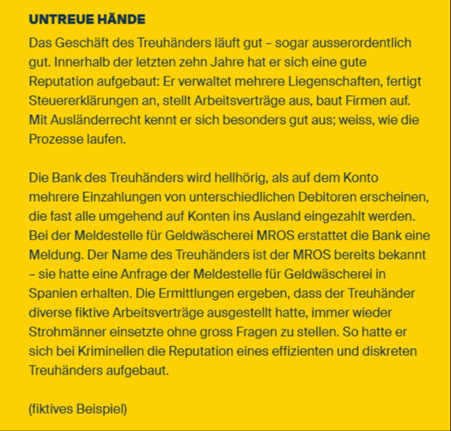 ... im Treuhand-Büro ...