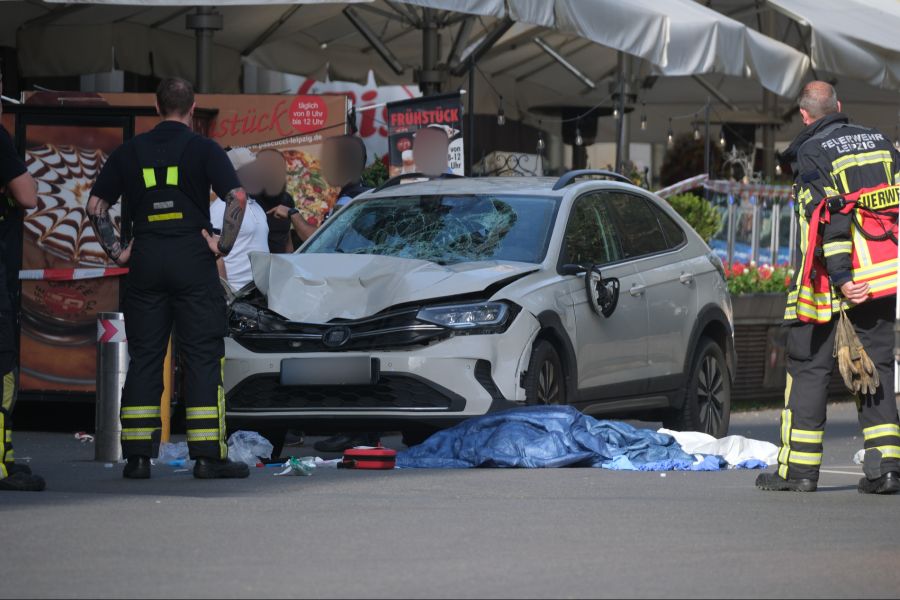 Ein 33-jähriger Deutscher fuhr durch die Fussgängerzone und erfasste dabei mehrere Menschen.
