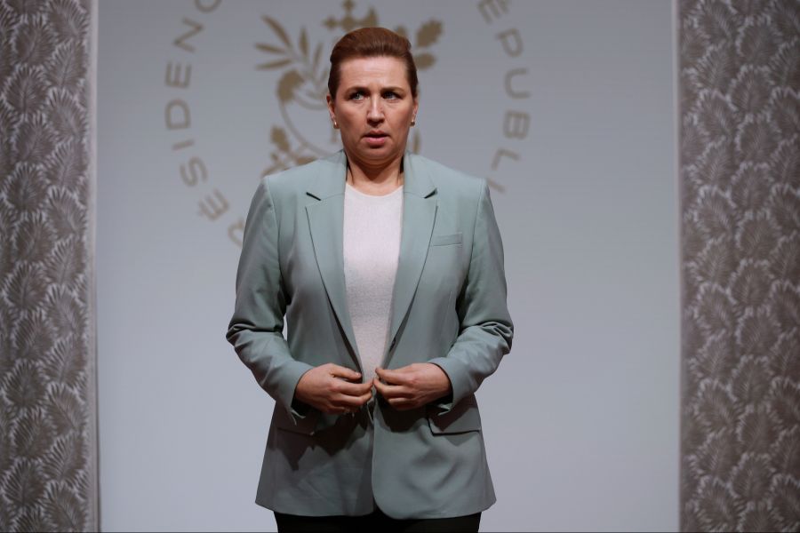 Dänemarks Premierministerin Mette Frederiksen sprach von einem Ende der Nato, falls die USA Grönland angreifen würden. (Archivbild)