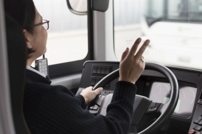Busfahrerin