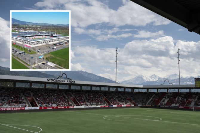 FC Thun Stadion Visana
