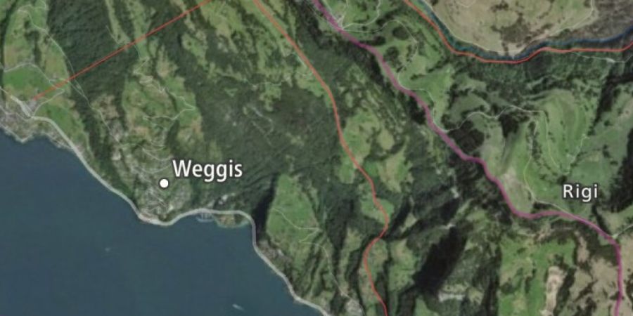 Der Wanderer verunfallte an der Südseite der Rigi.