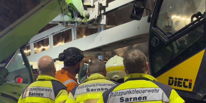 Arbeitsunfall Giswil
