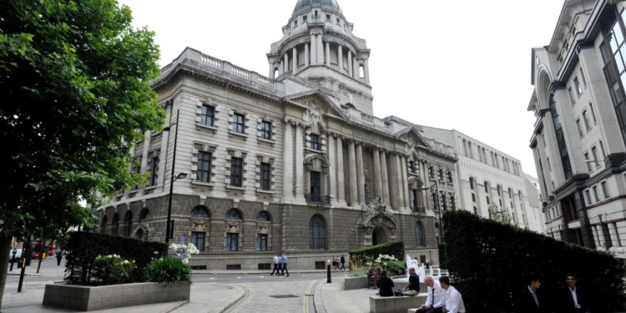 ARCHIV - Blick auf das Central Criminal Court, auch Old Bailey genannt (Londoner Strafgericht). Foto: Nicholas.T.Ansell/Press Association/dpa