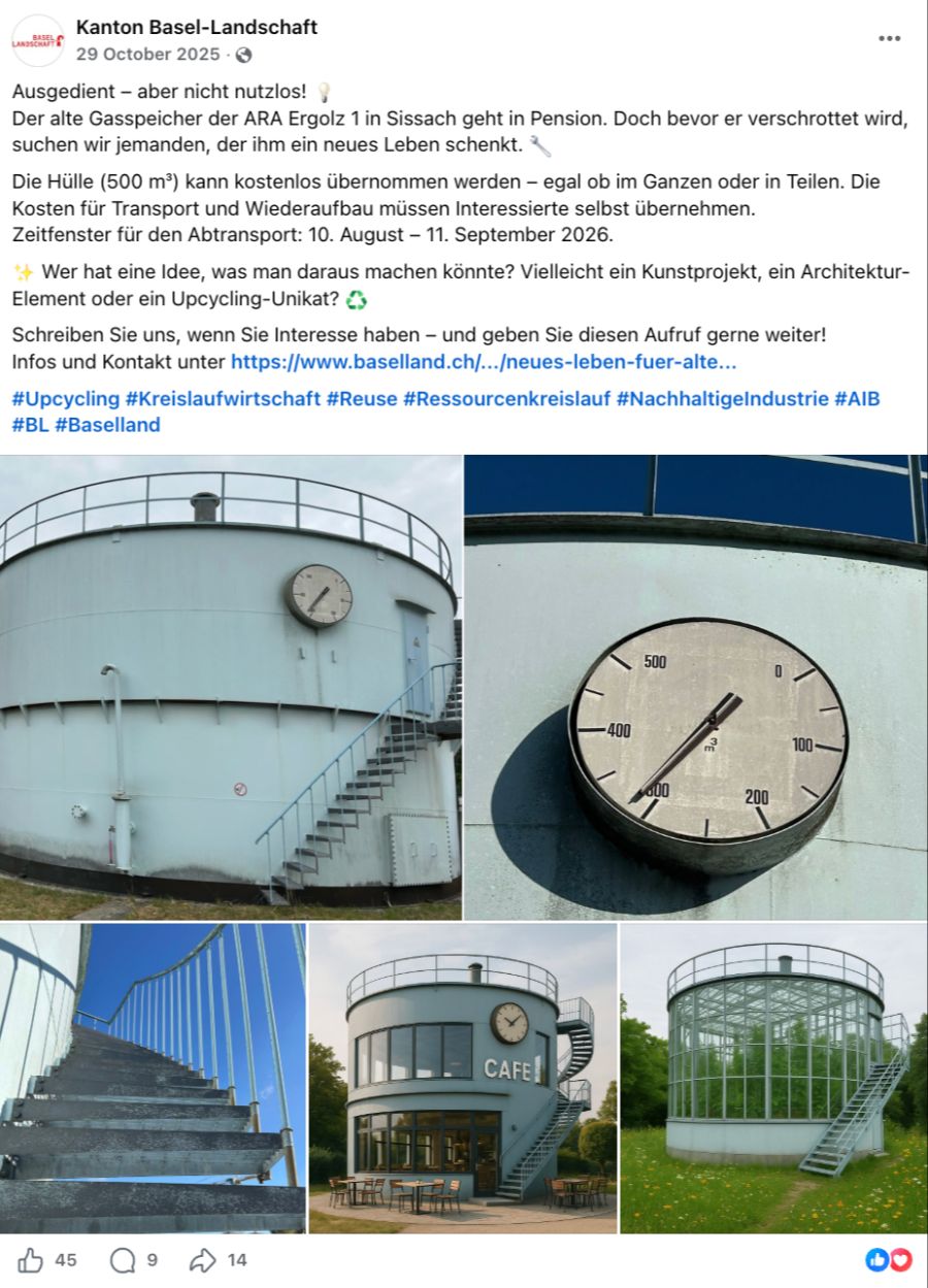 gasspeicher sissach