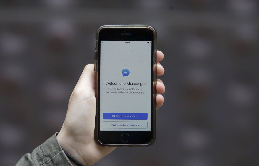 Die Nachricht hat Erich Vontobel per Facebook-Messenger erreicht.