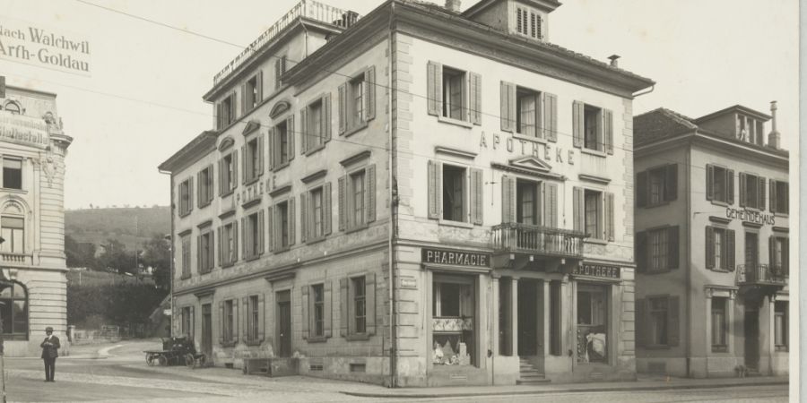 Das 1838 fertiggestellte Gebäude an der Neugasse 1 in Zug beherbergt heute Büros des kantonalen Sozialamts.