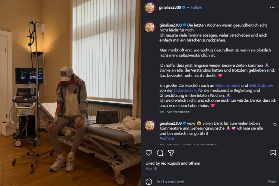 Die 39-Jährige hat einen langen Leidensweg hinter sich und muss sich wohl erneut unters Messer legen. Sie hat sogar Angst, ihr Bein zu verlieren.