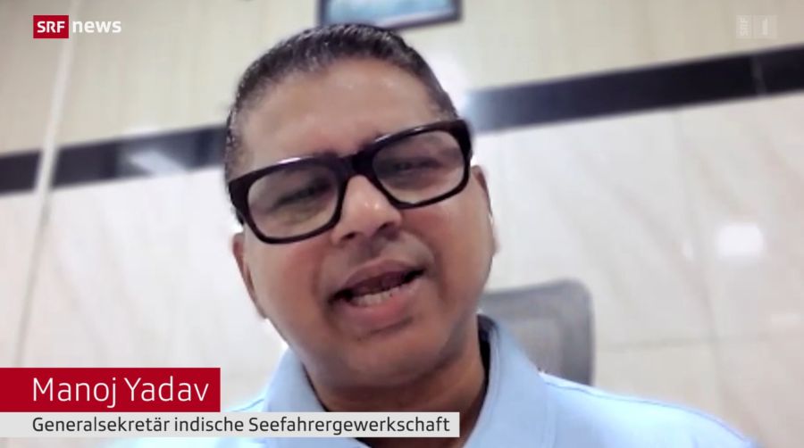 Gewerkschafter Manoj Yadav steht von Mumbai aus mit zahlreichen gestrandeten Seeleuten in Kontakt – und kämpft für ihre Rechte.