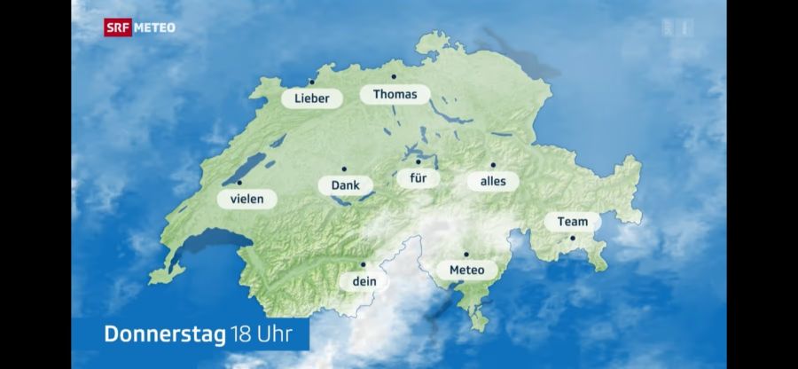 Sein Team hatte sich für die letzte Sendung einiges einfallen lassen.