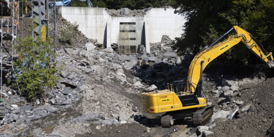 Der neue Geschiebesammler am Milibach ob Brienz soll viel grösser werden als der bestehende. (Archivbild)