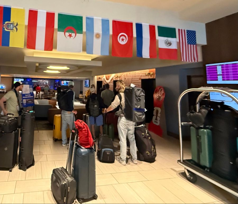 Der Flughafen in Kansas City.