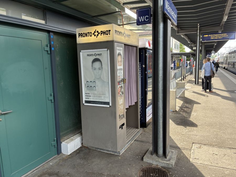 Der alte Prontophot-Automat ist laut Betreiberin nur 1,25 Meter lang.