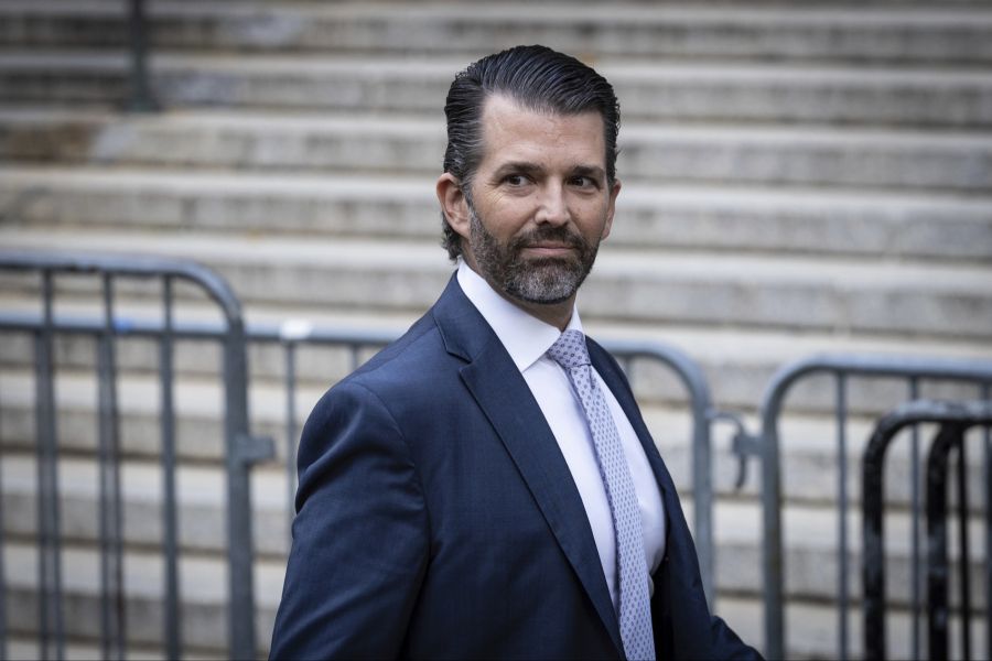 Trumps ältester Sohn, Donald Trump Jr., verweilt derzeit in Zürich.