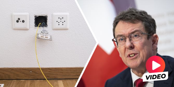 Glasfaseranschluss Albert Rösti