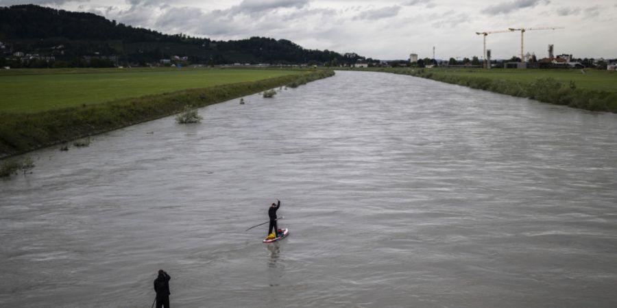 Das Hochwasserschutzprojekt Rhesi sieht auch eine Renaturierung des Rheins vor. (Archivbild)