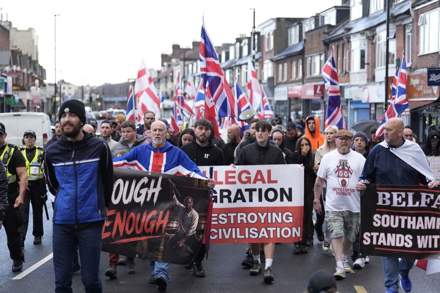 Belfast Proteste Einwanderung