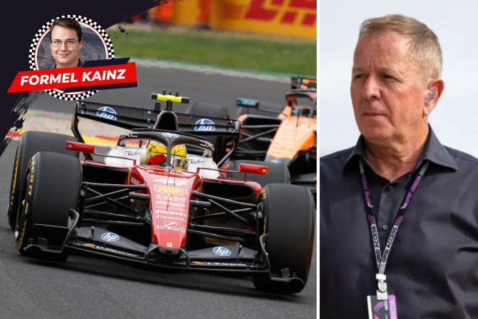 Formel 1 Brundle Spa-Francorchamps