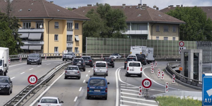 Aus Sicht der Berner Kantonsregierung ist der Realisierungshorizont für das Projekt Bypass Bern Ost zu spät angesetzt. (Archivbild)