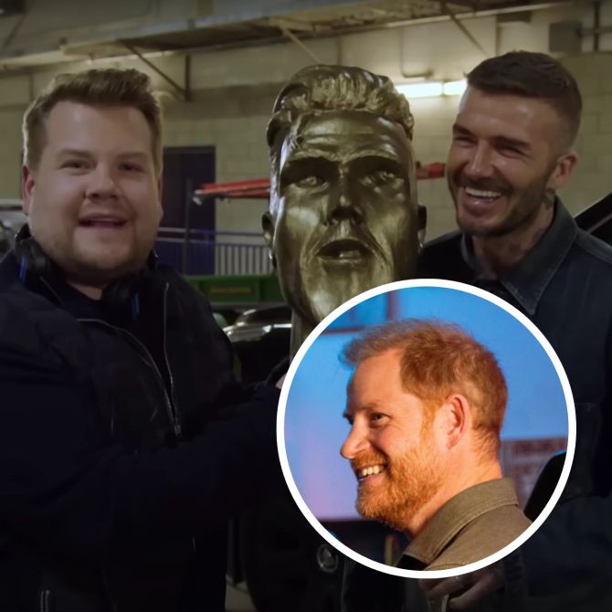 Prinz Harry James Corden