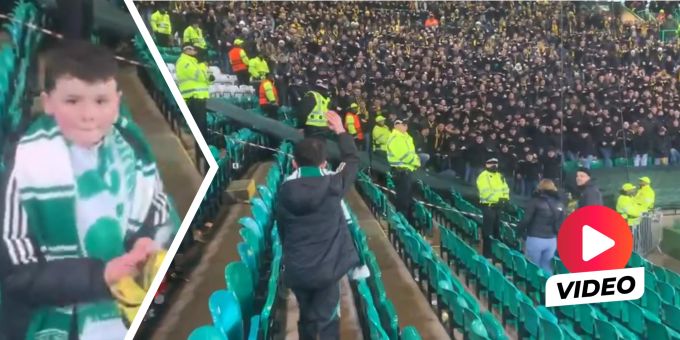 «Unvergesslich» - Hier feiert ganzer YB-Block mit jungem Celtic-Fan