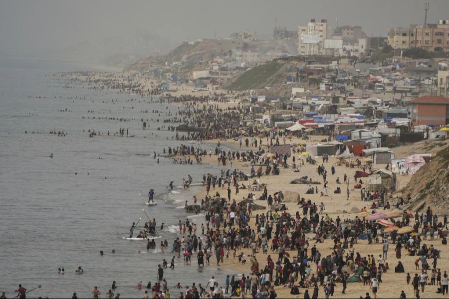 Gaza Strand Meer Trump