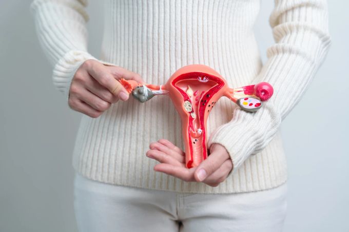 Beim prämenstruellen Syndrom (PMS) wird eine Überempfindlichkeit auf die normalen Hormonschwankungen während des Zyklus als mögliche Ursache vermutet. PMS