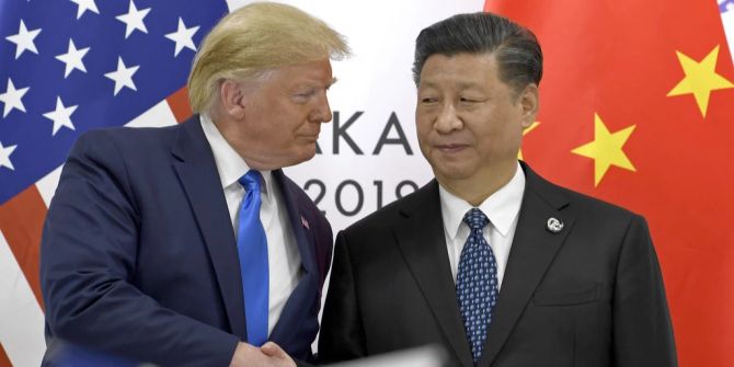 Donald Trump Xi Jinping