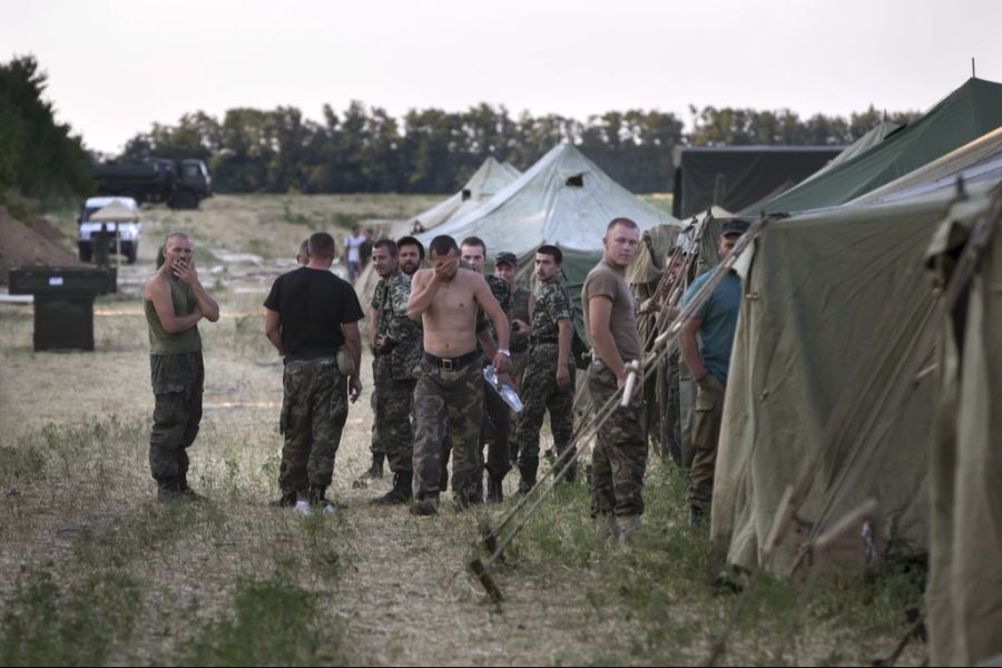 Viele Ukrainische Soldaten werden vermisst. (Symbolbild)