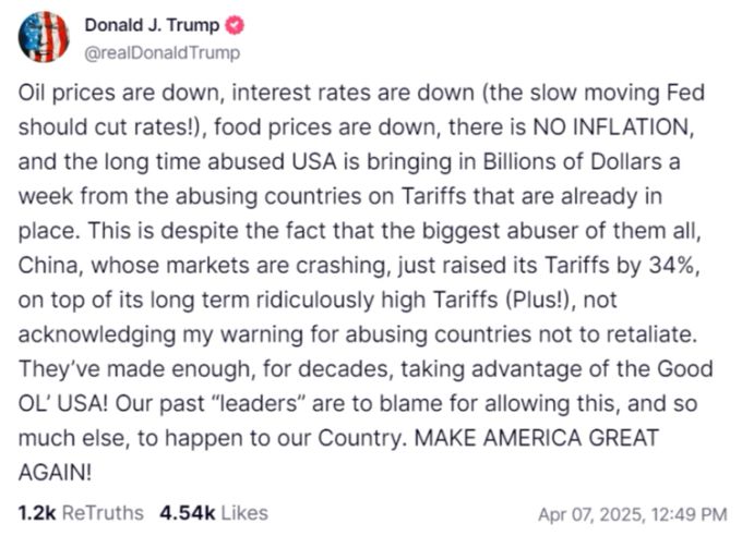 Die Reaktion des US-Präsidenten zum internationalen Börsencrash. Schuld gibt Donald Trump mal wieder seinen Vorgängern. Donald Trump