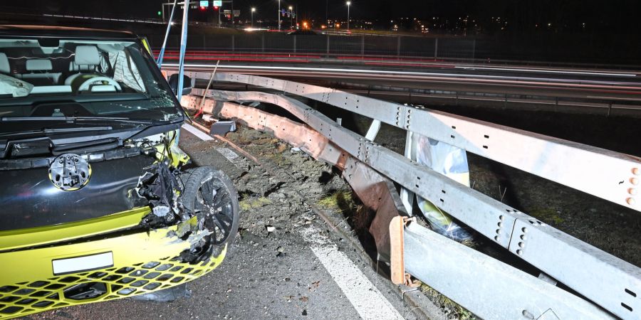 Unfall auf A14