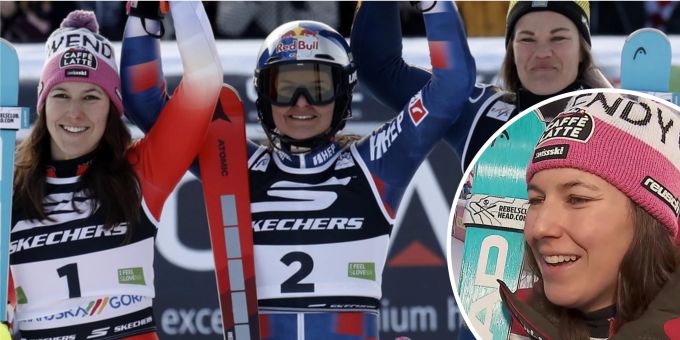 Platz zwei im Slalom - Holdener: «Dachte, es könnte für Sieg reichen»