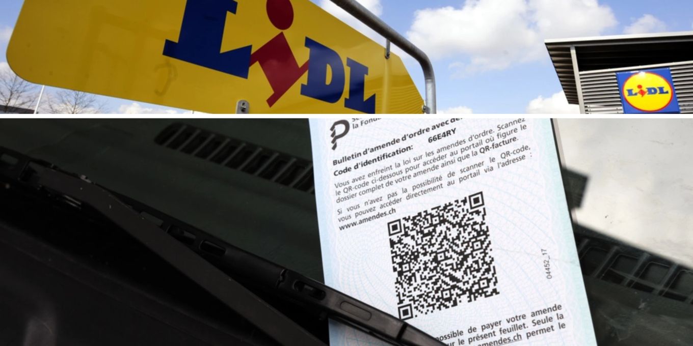 Lidl の前に長時間駐車 – MS 患者用のバス