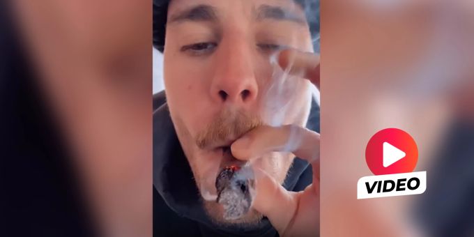 Nach Drogen-Dementi - Jetzt qualmt Justin Bieber vor der Kamera