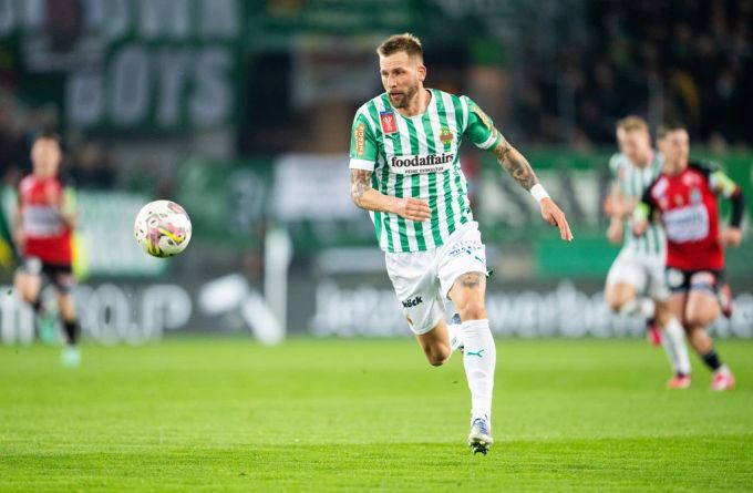Ob Guido Burgstaller nochmals für Rapid Wien aufläuft, ist derzeit fraglich. Rapid Wien Guido Burgstaller